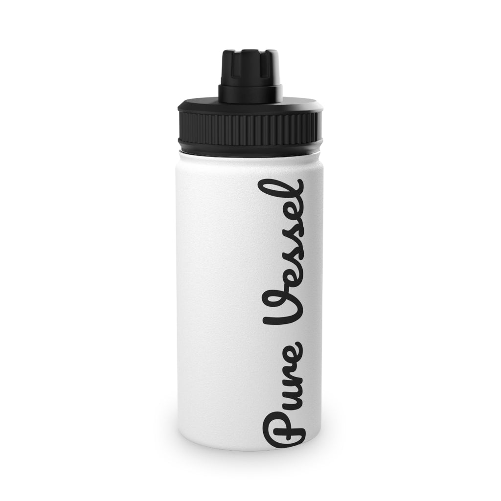 Pure Vessel Sport Water Bottle | Stainless Steel Sports Lid - Pure Vessel