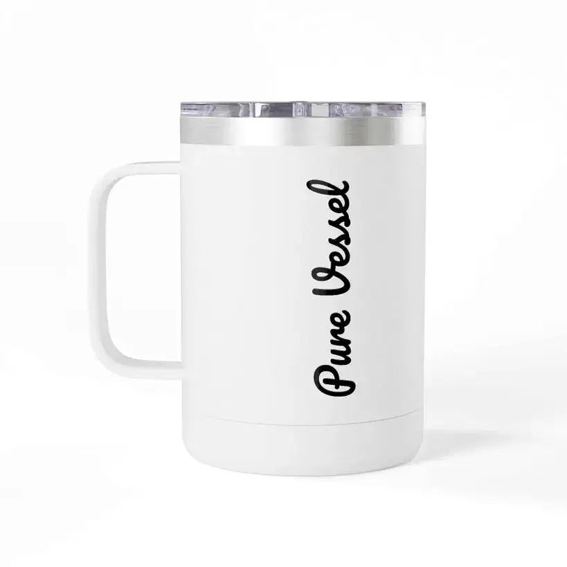 Insulated Coffee Tumbler - Pure Vessel 15oz Double Wall Travel Mug