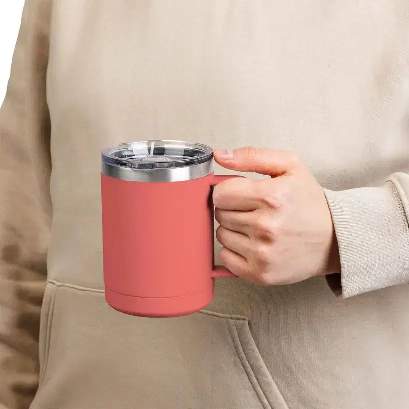 Insulated Coffee Tumbler - Pure Vessel 15oz Double Wall Travel Mug