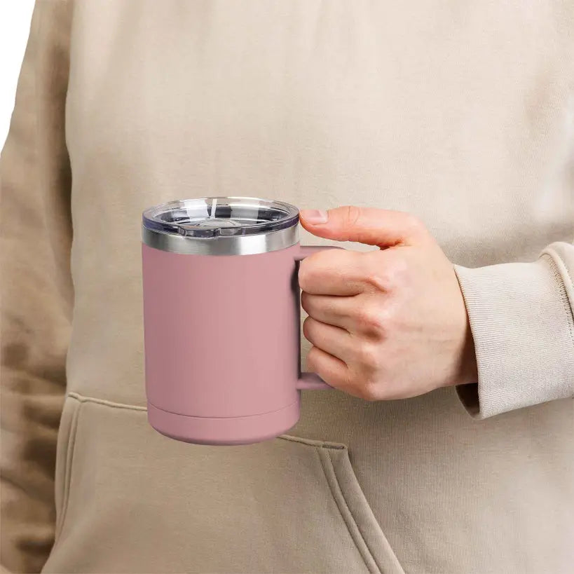 Insulated Coffee Tumbler - Pure Vessel 15oz Double Wall Travel Mug
