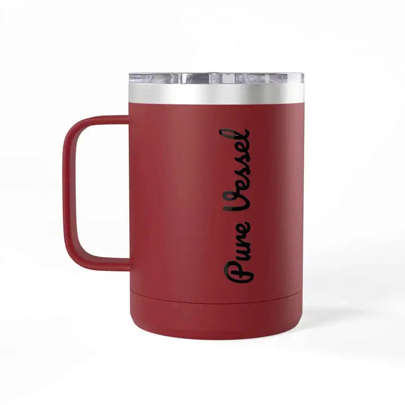 Insulated Coffee Tumbler - Pure Vessel 15oz Double Wall Travel Mug
