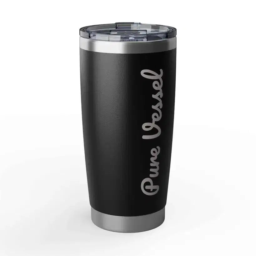 Steel Travel Cup - Pure Vessel Tumbler 20oz Stainless Steel Travel Cup
