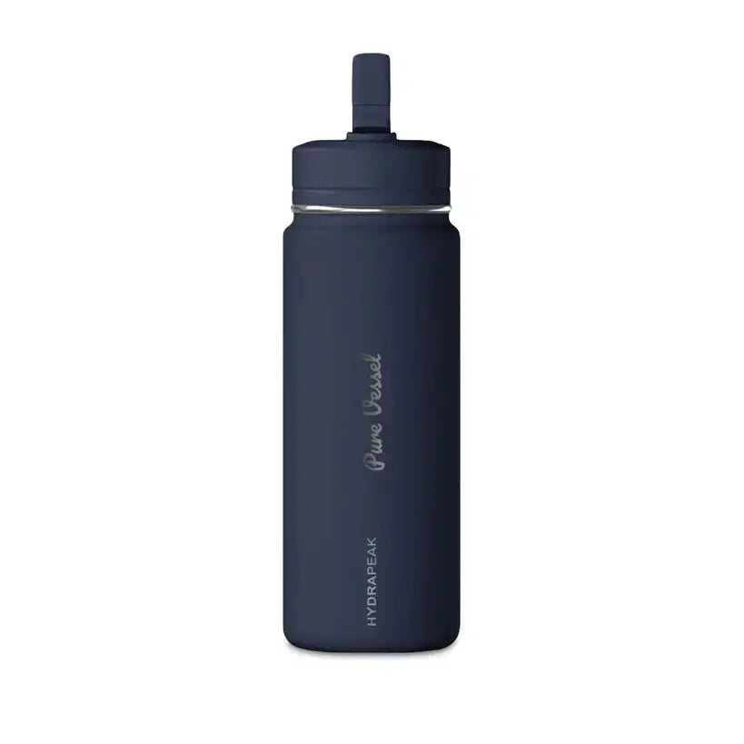 Mini Water Bottle - Pure Vessel 20oz Insulated & Kid-Friendly - Pure Vessel