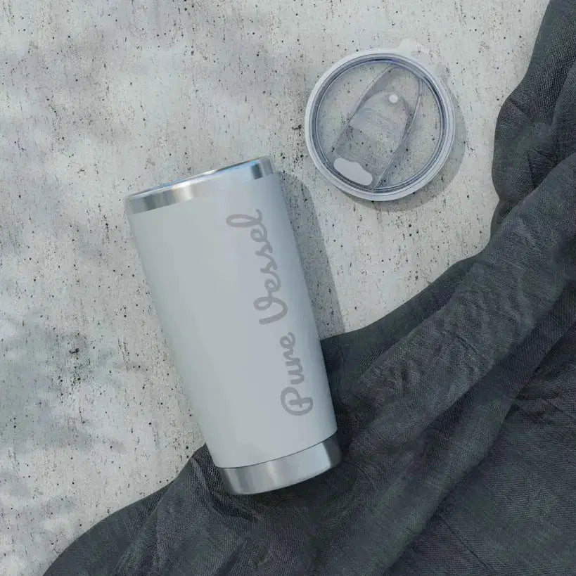 Steel Travel Cup - Pure Vessel Tumbler 20oz Stainless Steel Travel Cup