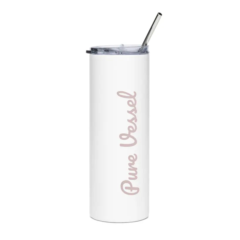 Stainless Steel Tumbler — 20oz Pure Vessel Slim Travel Cup - Pure Vessel