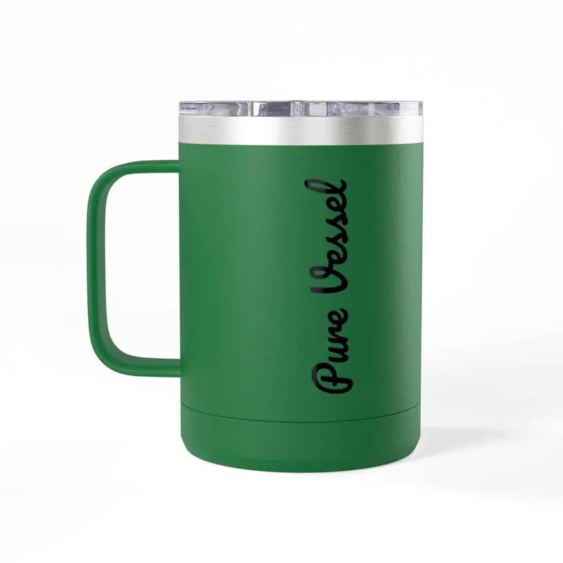 Insulated Coffee Tumbler - Pure Vessel 15oz Double Wall Travel Mug