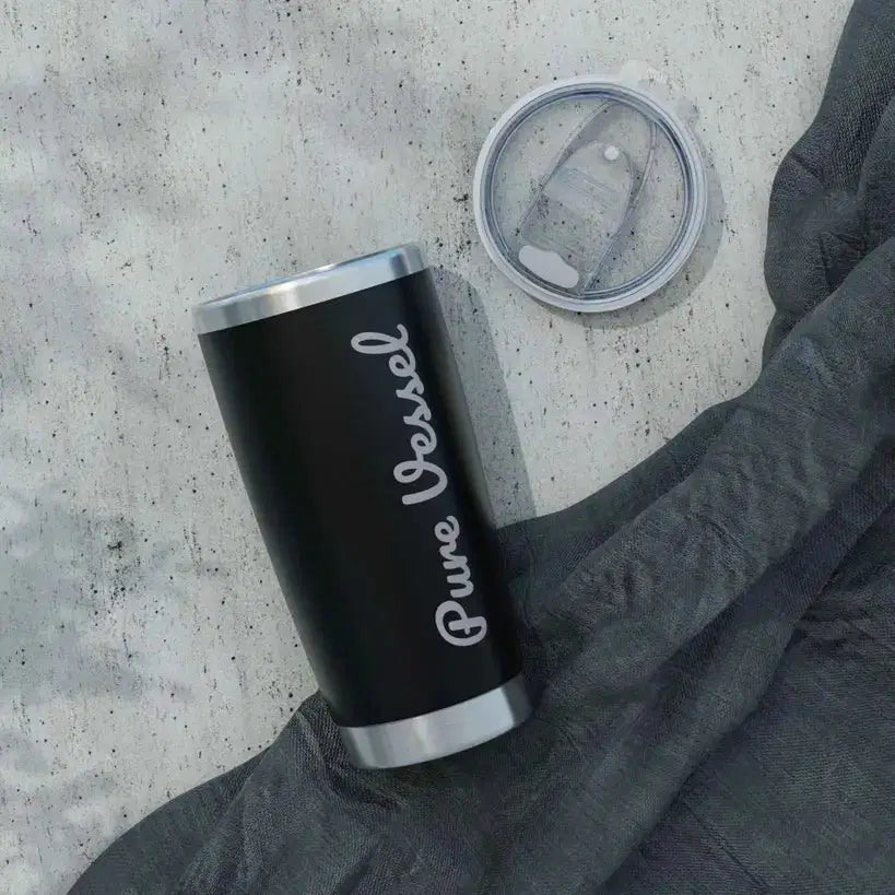 Steel Travel Cup - Pure Vessel Tumbler 20oz Stainless Steel Travel Cup