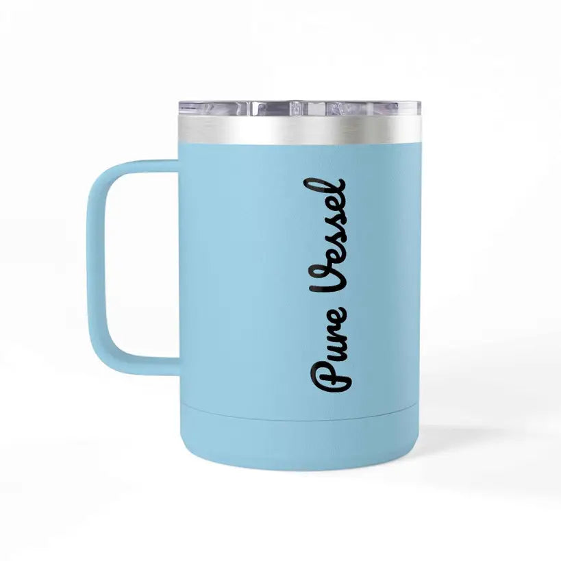Insulated Coffee Tumbler - Pure Vessel 15oz Double Wall Travel Mug