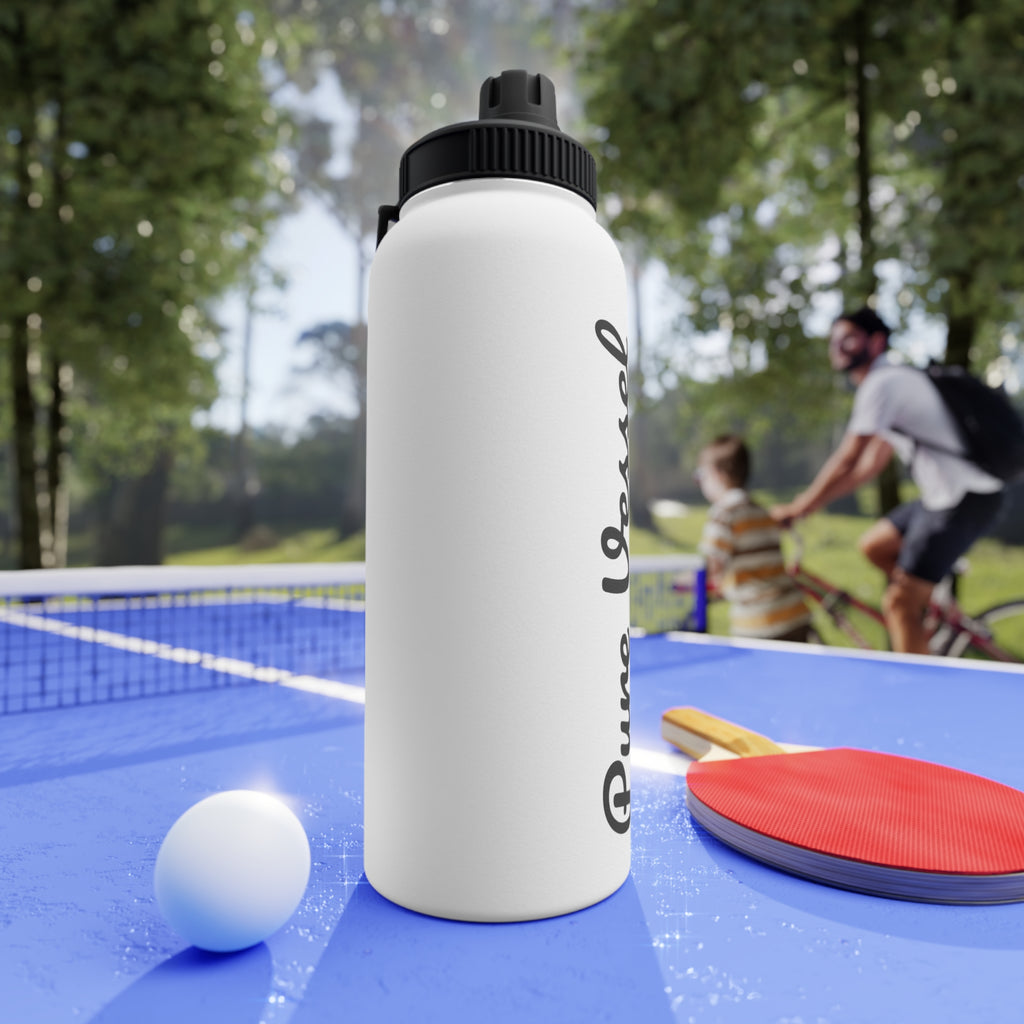 Pure Vessel Sport Water Bottle | Stainless Steel Sports Lid - Pure Vessel