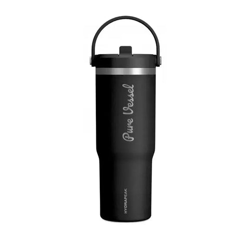 Insulated Travel Cup - Pure Vessel Tumbler 32oz - Stainless Steel - Pure Vessel