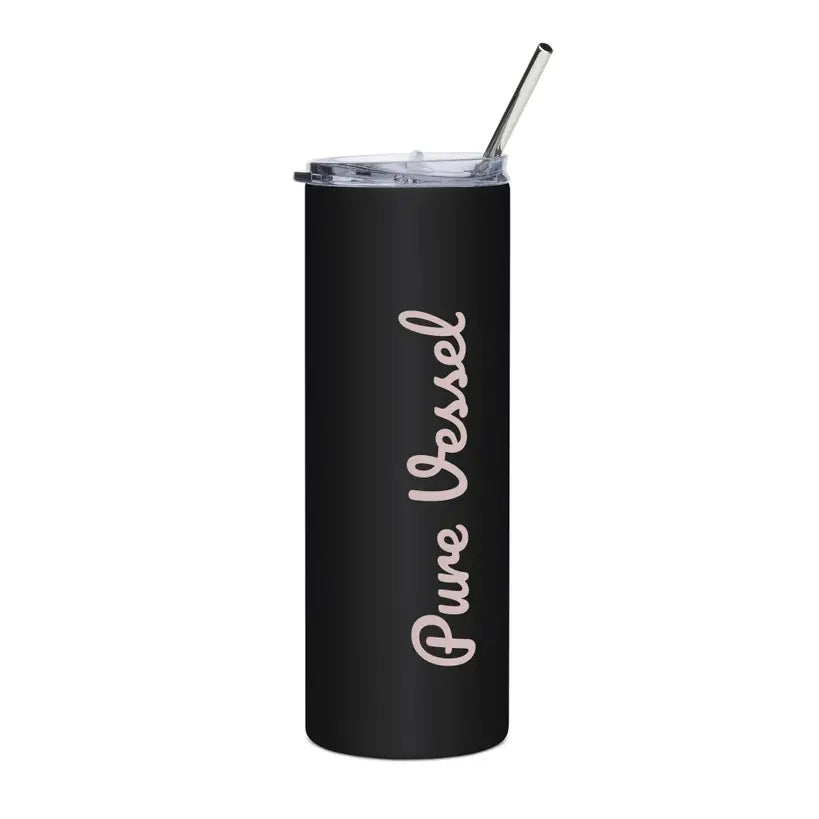 Stainless Steel Tumbler — 20oz Pure Vessel Slim Travel Cup - Pure Vessel