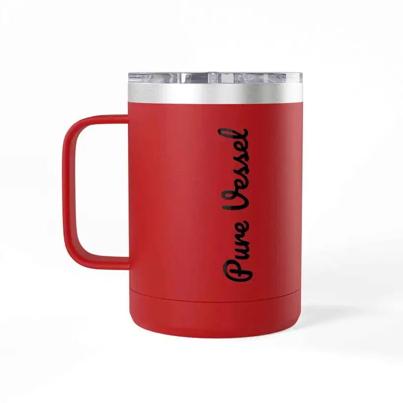 Insulated Coffee Tumbler - Pure Vessel 15oz Double Wall Travel Mug